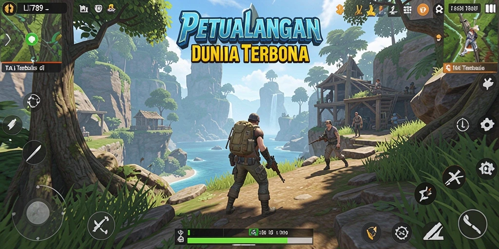 Gameplay LI789 menunjukkan dunia terbuka yang menakjubkan dan kaya akan petualangan.