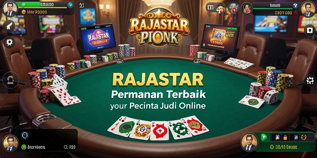 Tampilan gameplay seru dari aplikasi Poker RAJASTAR