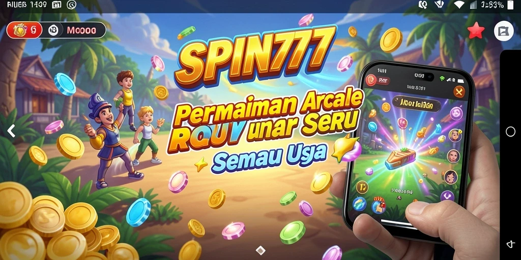 Tampilan menarik dari gameplay SPIN777 dengan efek visual yang memukau.